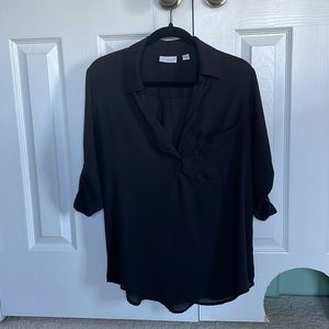 Black blouse size medium